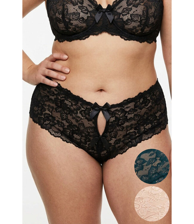 Plus Crotchless Panty 1019X