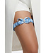 Dusty Blue Satin Leg Garter S863B