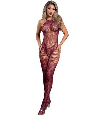 Our Moment Crotchless Plum Bodystocking SF1012
