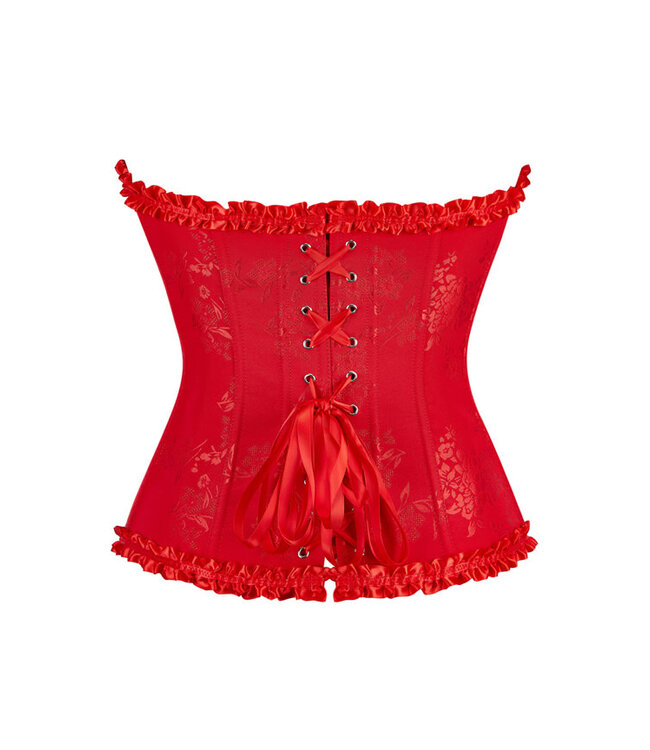 Janice Red Corset A3612-3