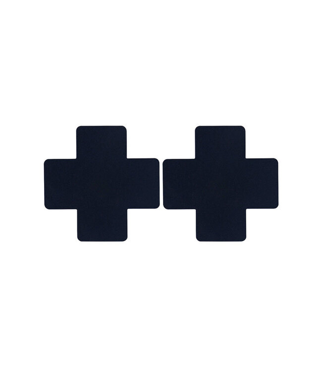 Black Cross Pasties NC091 One Size