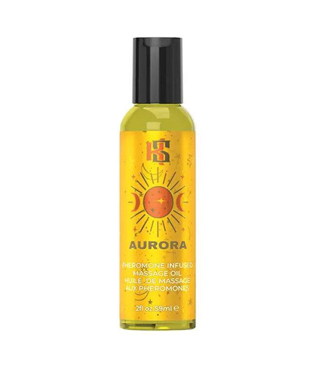 Kama Sutra Celestial Collection Pheromone Massage Oil Aurora 2oz