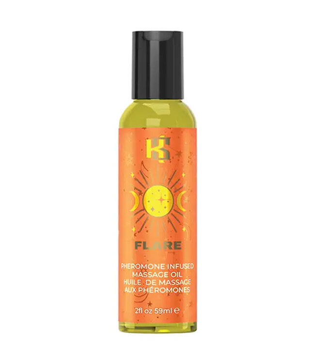 Kama Sutra Celestial Collection Pheromone Massage Oil Flare 2oz