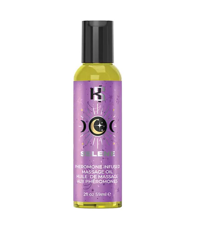 Kama Sutra Celestial Collection Pheromone Massage Oil Selene 2oz