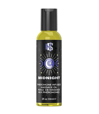 Kama Sutra Celestial Collection Pheromone Massage Oil Midnight 2oz