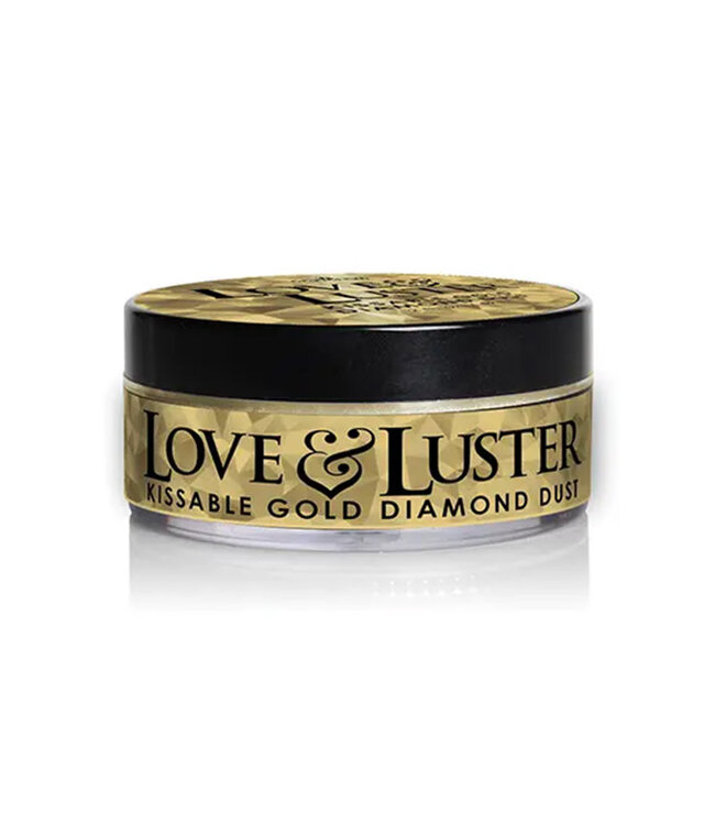 Sensuva Love & Luster Kissable Gold Diamond Dust Jar 2oz