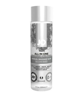 JO All-In-One Sensual Massage Glide Fragrance Free 4oz