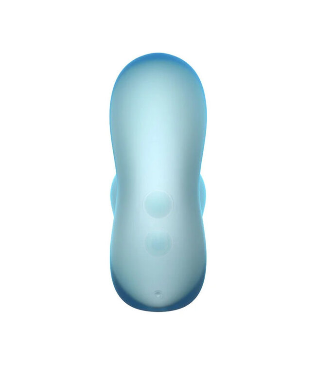 Softies Silicone Vibrator 5in Blue