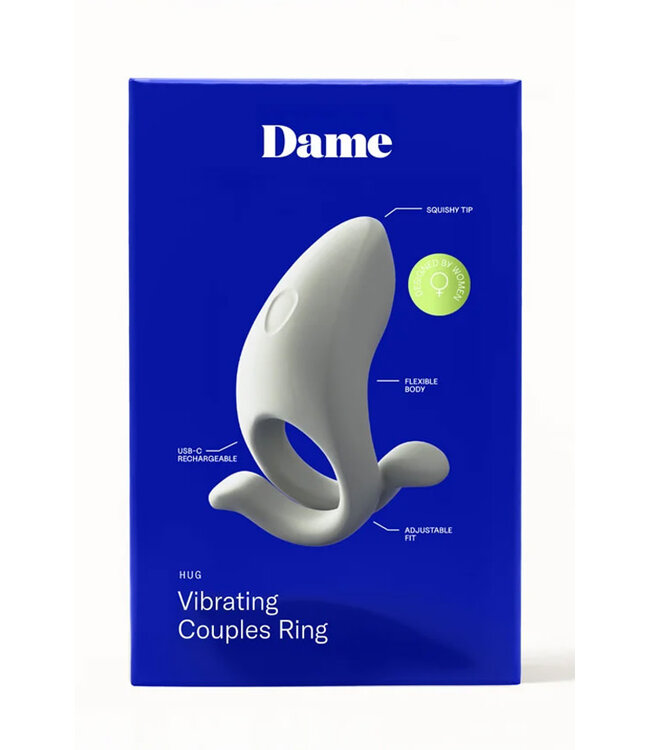 Dame Hug Vibrating Couples Ring Fog