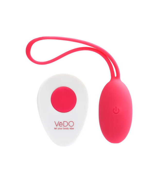 VeDO Peach Rechargeable Egg Vibe Foxy Pink