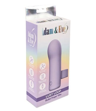 Adam & Eve Lust Loop Bullet Finger Vibe