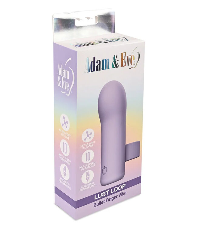 Adam & Eve Lust Loop Bullet Finger Vibe