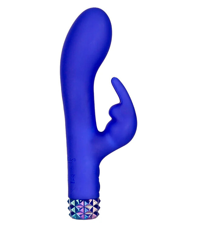 M'Lady Bunny Vibrator 6in Blue