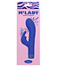 M'Lady Bunny Vibrator 6in Blue