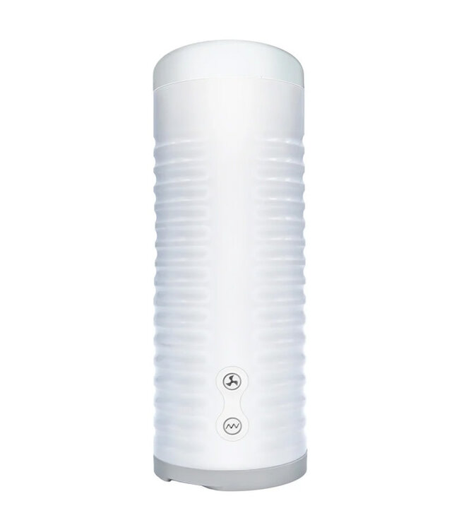 Lovense Max 2 Rechargeable Male Masturbator w/ White Case Clear Sleeve