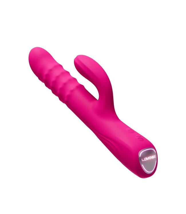 Lovense Velvo Rotating Beaded G-Spot & Clit Rabbit Vibrator