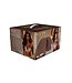 Xkin Bodyforms Kaya Bloom Dual Entry Vibrating Masturbator Brown