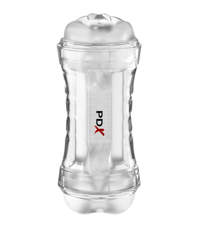 PDX Extreme Wet Pussies Super Flip-A-Pussy Over Self-Lubricating Stroker Frosted