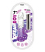 Wet Dreams Dream Boy 7in Jelly Dildo & Rechargeable Bullet Clear/Lavender Gradient