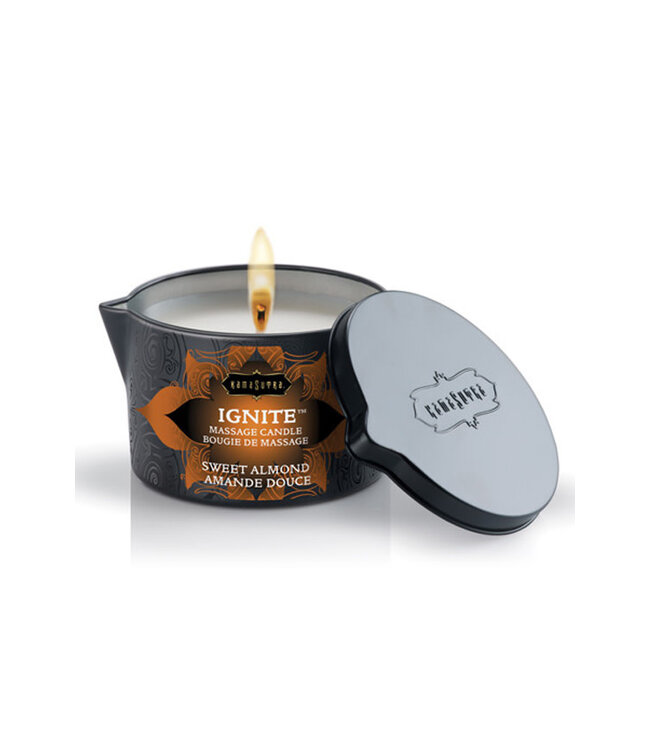 Kama Sutra Ignite Massage Soy Candle Sweet Almond