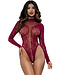 Heather Burgundy Teddy 14107