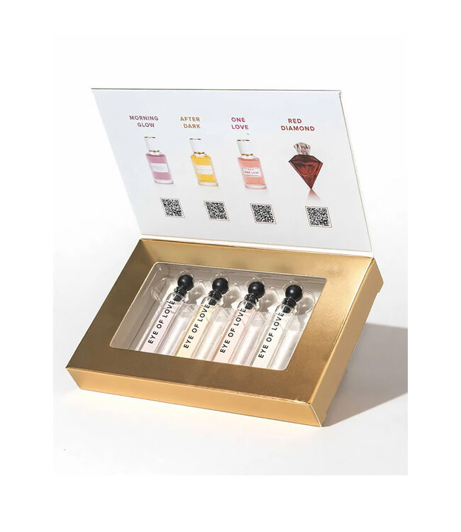 Eye of Love Pheromone Parfum Attract Him 4-Piece 2ml Sample Set