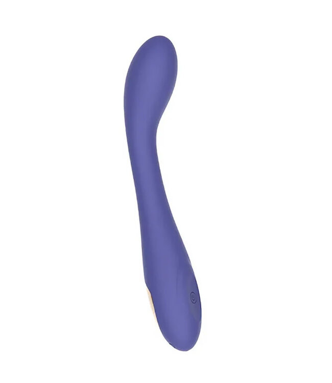 Spectrum Essentials Rechargeable Silicone G-Spot Vibrator Purple