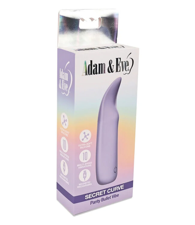 Adam & Eve Secret Curve Panty Bullet Vibe