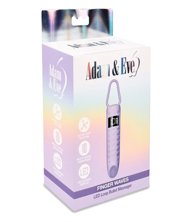 Adam & Eve Finger Waves LED Bullet Vibe