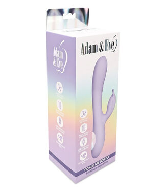 Adam & Eve Tickle Me Softly Soft Flexible Rabbit Vibe