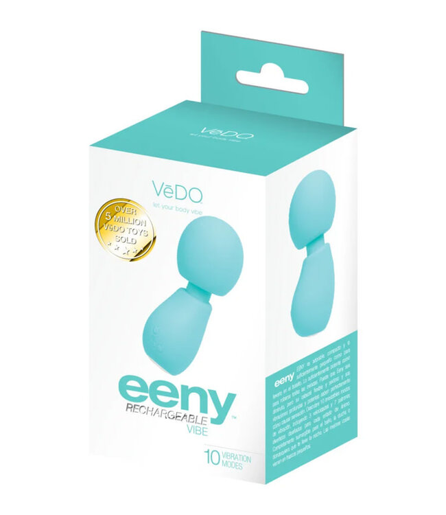 VeDO Eeny Rechargeable Extra Mini Wand Turquoise