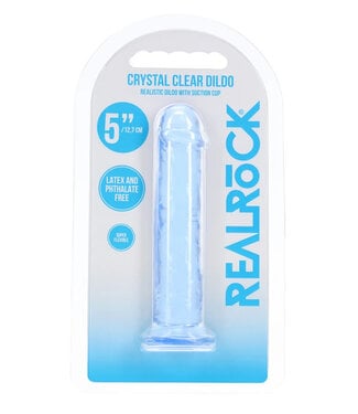 Realrock Realistic Dildo Blue 5in