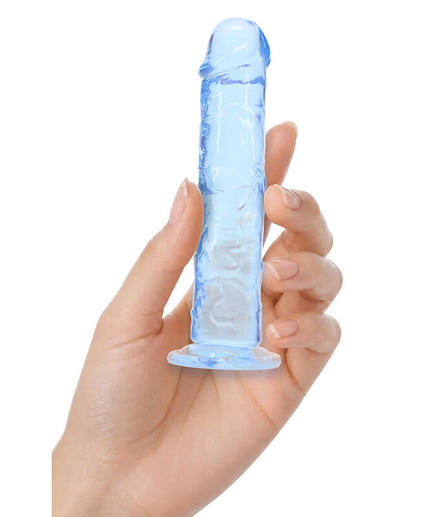 Realrock Realistic Dildo Blue 5in