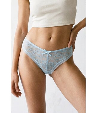 Lace Blue Panty 6319