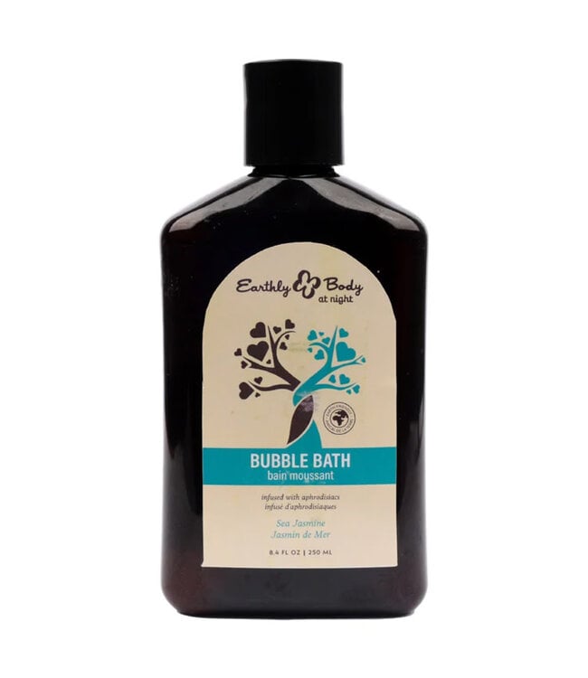 Earthly Body At Night Aphrodisiac Bubble Bath Sea Jasmine 8.4oz