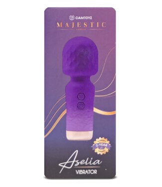 Camtoyz Majestic Aselia Mini Wand Vibrator
