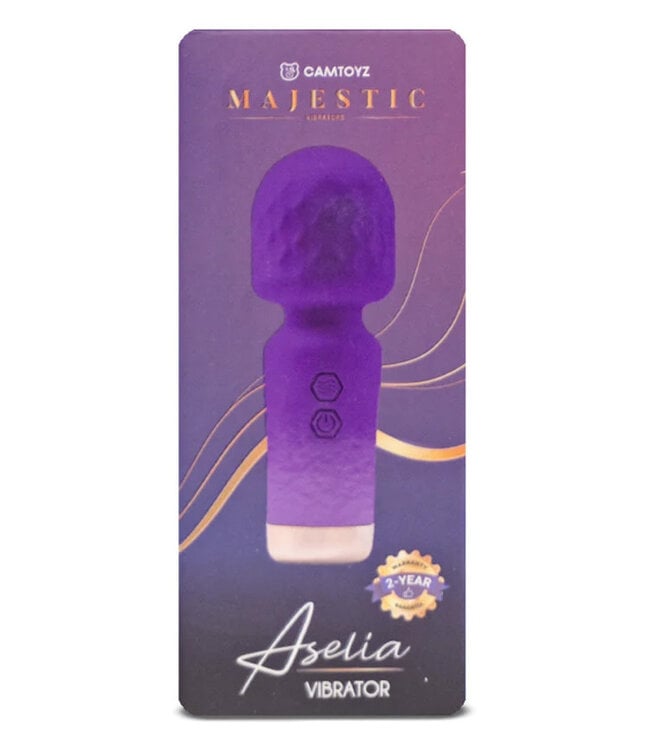 Camtoyz Majestic Aselia Mini Wand Vibrator