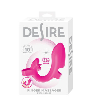 Desire Finger Massager Pink