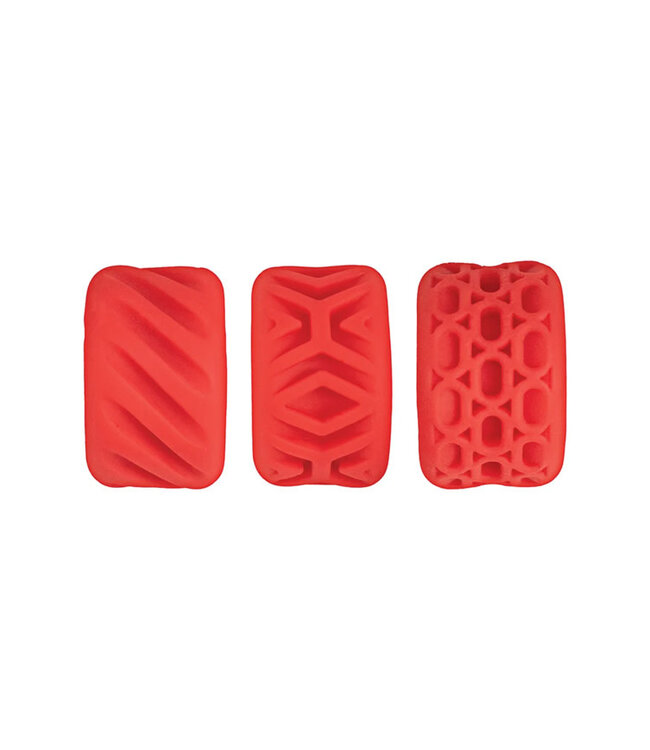 Super Stretchy Stroker Rings 3 Pack Red