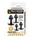 Walk Around Trainer Plugs 4-Piece Set Black