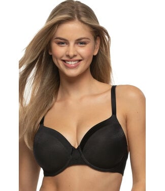 Felina Lustre Convertible T-Shirt Black Bra 135252