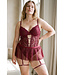 Shandra Plus Maroon Teddy 8983