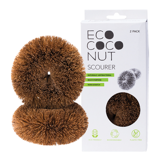 EcoCoconut Coconut Scourer (2 Pack)