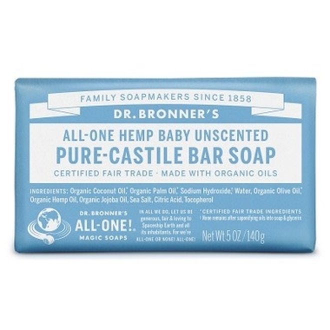 PURE CASTILE SOAP - BABY (UNSCENTED)