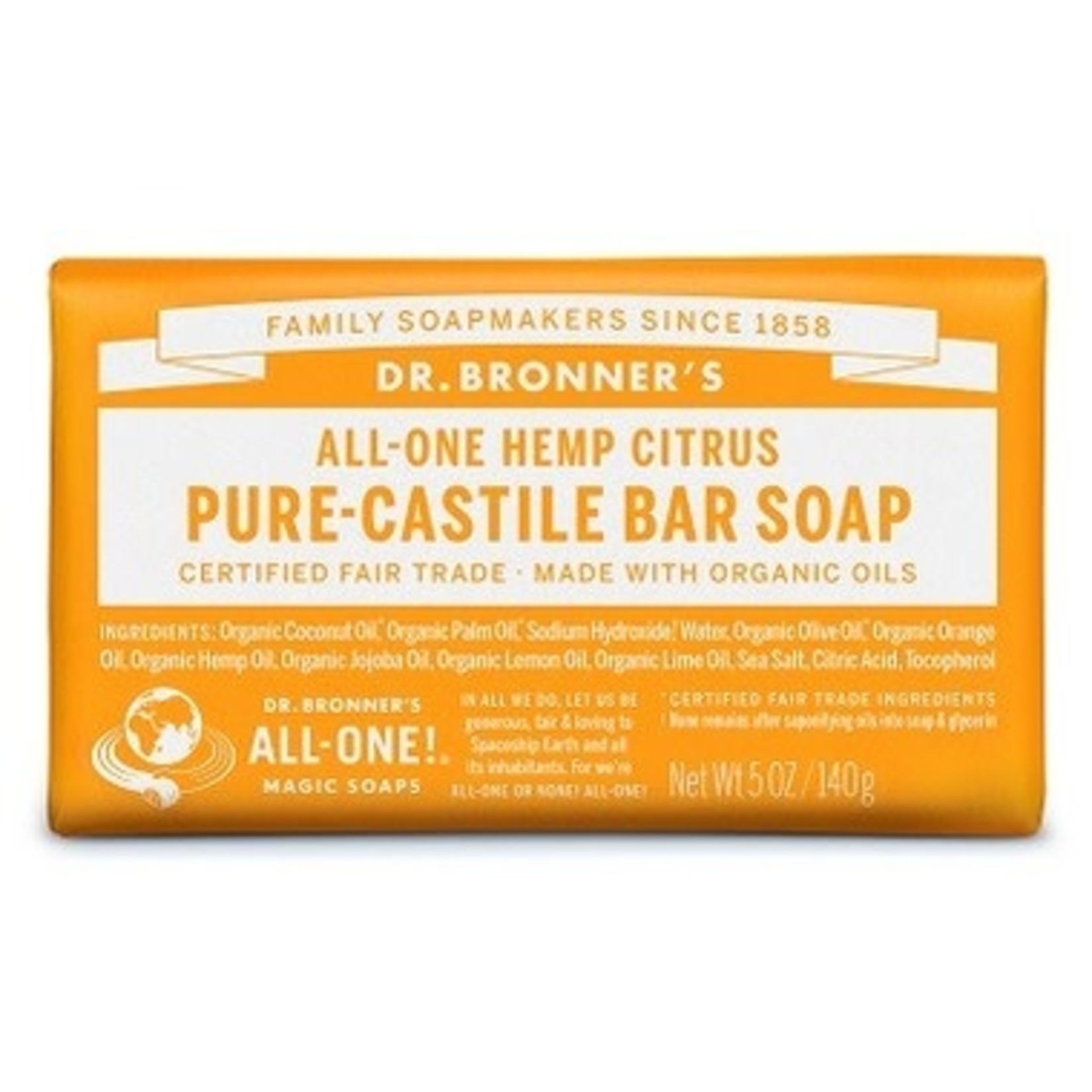DR. BRONNER'S PURE CASTILE SOAP - CITRUS