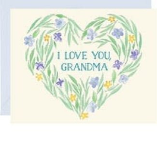 I LOVE YOU GRANDMA CARD