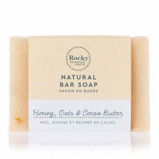 Rocky Mountain Soap Co. Honey, Oats + Cocoa Soap