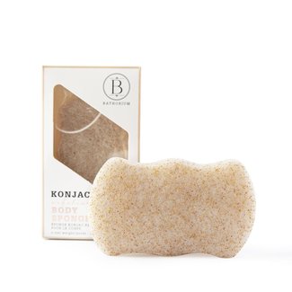 Bathorium Konjac Walnut Shell Exfoliating Bath Sponge