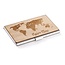 Treeline & Tide World Map Card Case