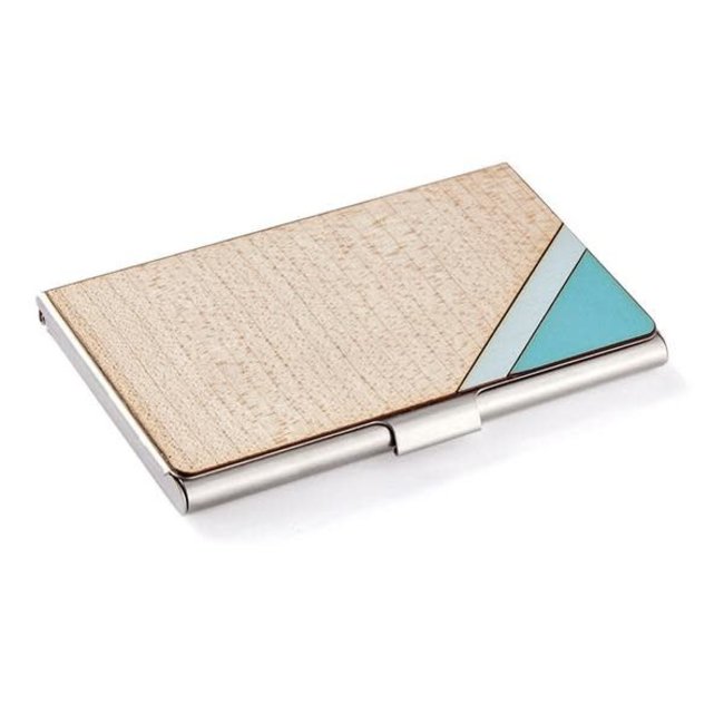 CARD CASE - STRIPE BLUE